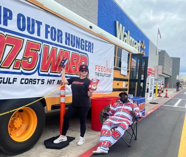 Cumulus Media’s 97.5 WABD Presents Successful Annual Camp Out for Hunger Food Drive Benefiting Gulf Coast Families